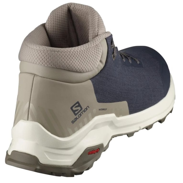 Salomon X Reveal Chukka CSWP Men's Winter Boots Navy / Khaki | CA 20F14